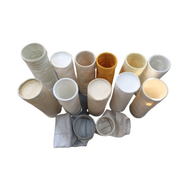 full range of industrial polyester aramid acrylic P84 PPS PTFE dust collector filter bags for cement iron food pharmacy baghouse